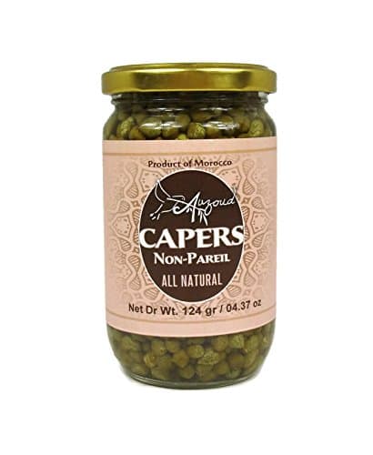 Auzoud All-Natural Non-Pareil Capers, 4.37 oz