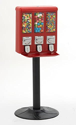 Triple Vend Candy & Gumball Vending Machine