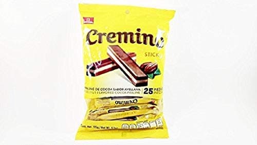 Bag Of chocolate Cremino Stick 25 pcs Authentic Mexican Candy with Free Chocolate Kinder Bar Included