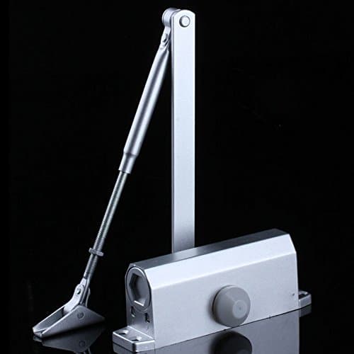 Skert, Door Closers Buffer Protect Door Household Pushed to Open and Automatic Speed Casting Hardware Controls Commercial Door Closer Pack of 1
