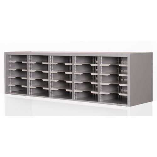 MAILROOM UTSA60/AT Sorter,Adj. Shelves,60x14x16"