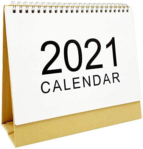 Eyxia 2019 Standing Desk Calendar Office Monthly Calendar Flip Planner Schedule Gift Book (2019 Simple Calendar)