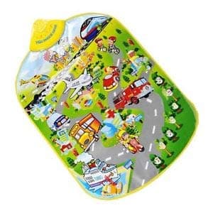 ELECTROPRIME YiQu 1 Green + Color ECC + ABS + Printed Circuit Cartoon City Park Traffic M2Y0