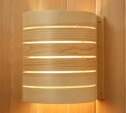 Hanko Birch Shade for Vapor Proof Sauna Wall Light