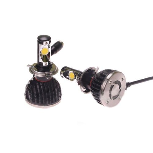 Eyourlife Universal 30W 5000K H4 H/L Beam LED Headlight Conversion Kit Xenon White