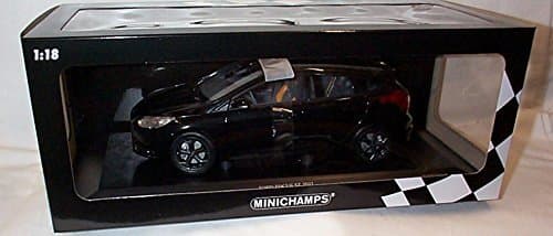 Ford Focus ST, metallic-schwarz, 2011, Modellauto, Fertigmodell, Minichamps 1:18