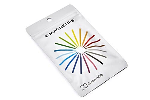 Original MAGNETIPS Refills for MAGNETIPS Magnetic Pens - Set of 20