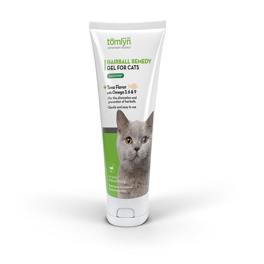Hairball Remedy Gel for Cats, Tuna Flavor, (Laxatone)
