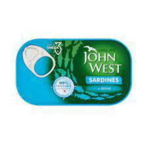 (12 Pack) John West Sardines in Brine - 120g