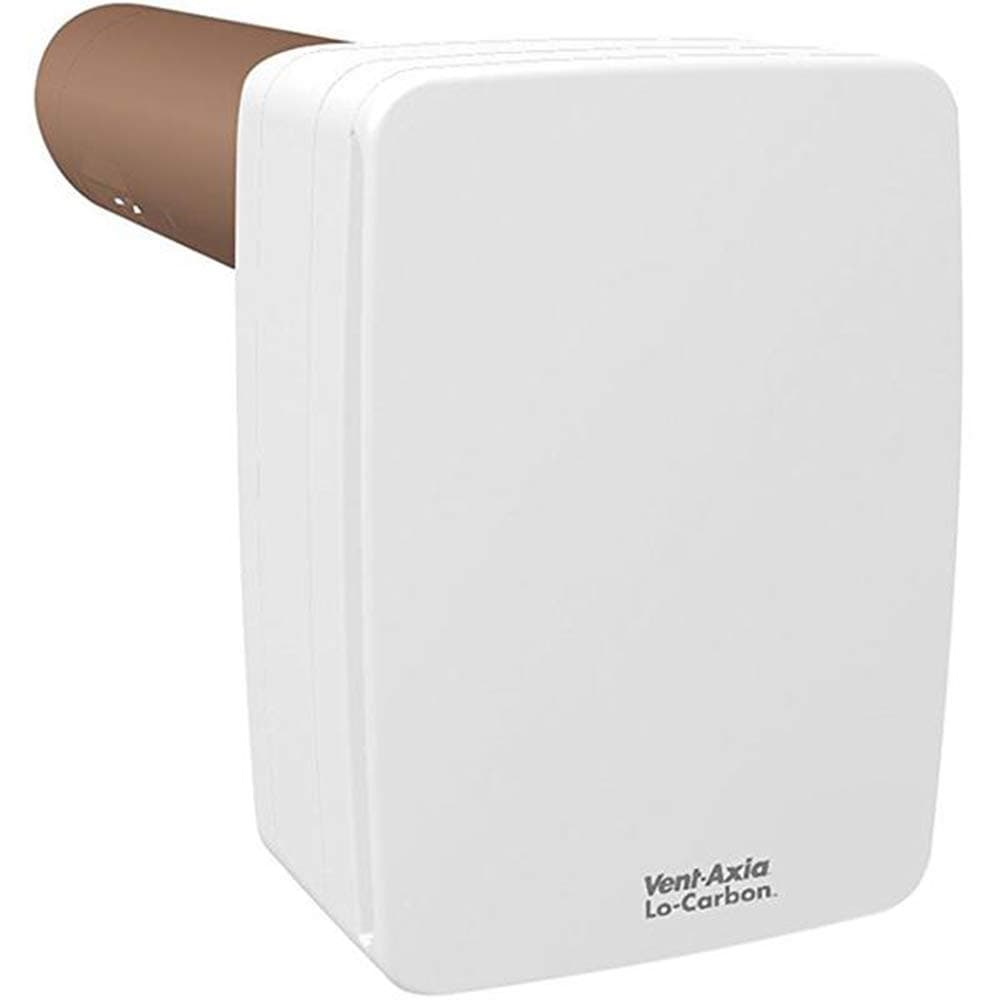 Vent-Axia 403837 19W Lo-Carbon Tempra SELV LHTP Heat Recovery Fan - White. Devola Led Keyring.