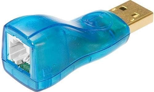 DS9490R USB to 1-Wire (RJ11/USB) Adapter