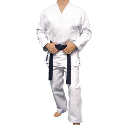 Piranha Gear Clearance BJJ Gold Weave Kimono - White