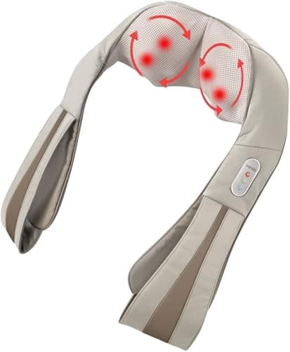 HoMedics NMS620H Shiatsu Deluxe Neck and Shoulder Massager with Heat