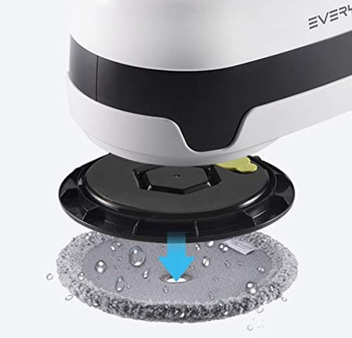 EVERYBOT Replacement Accessory of Edge, Washable Microfiber Mop Pads for Robot (4pcs)