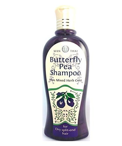 Shampoo Butterfly Pea Plus Mixed Herb Core 300ml. for Dry Split-end Hair