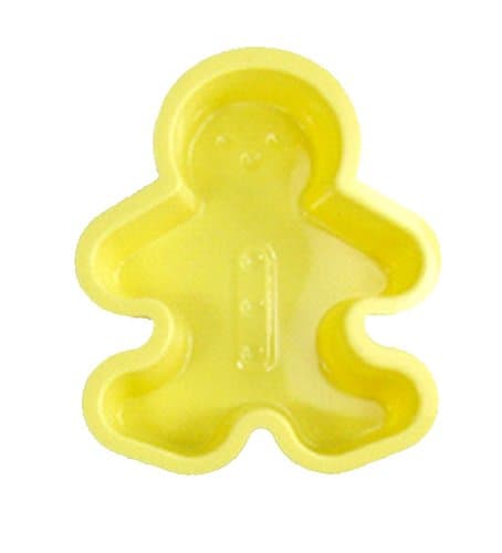 Takagi Mulberry Metal Silicone Cake Mold Gingerman Yellow