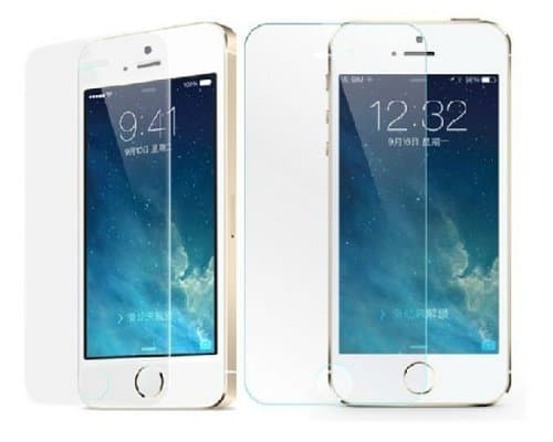 XYUN XYUN 2.5D Border Round Angel Premium Tempered Glass Screen Protector for iPhone 5C (0.4mm) - 1 Pack - Retail Packaging