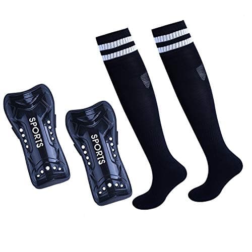 Soccer Shin Guards, Youth Soccer Shin Pads, Breathable and Lightweight Child Calf Protective Gear Soccer Equipment for 3-15 Years Old Boys Girls Toddler Kids Teenagers