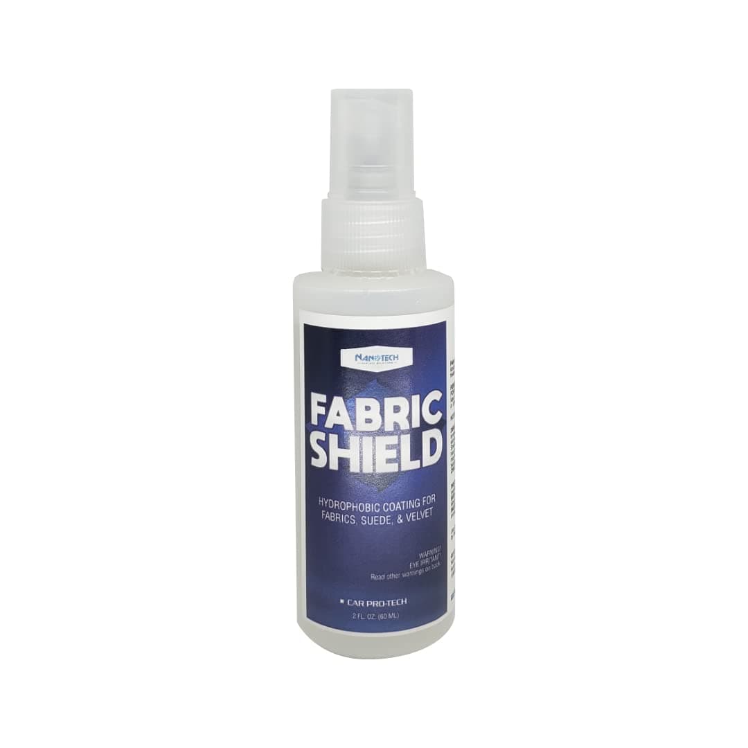 Nanotech Surface Solutions Fabric-Shield, Fabric Guard, Liquid Repellent For Fabrics, Upholstery, Suede, Textile Shield, Wine, Coffee Stain Protector- 2 Oz.
