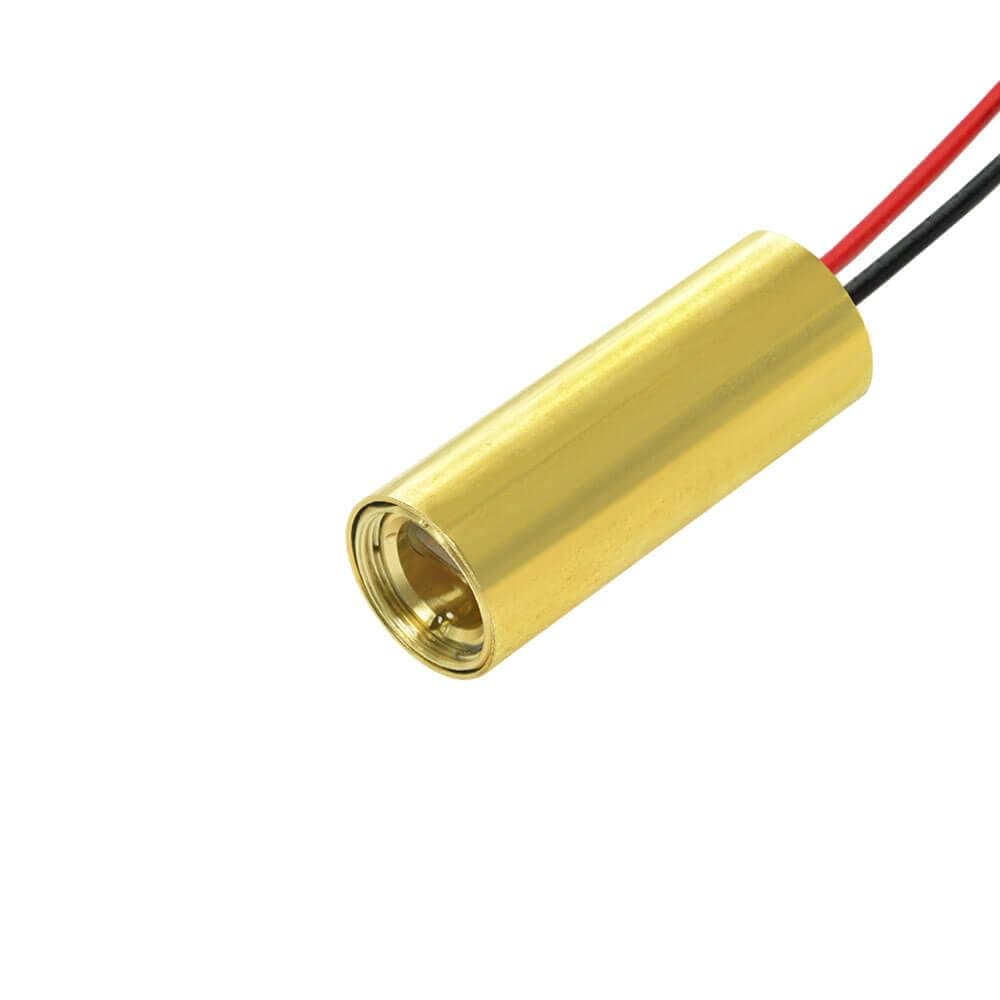 VLM-520-27 LPA Green Line Laser Module, Direct Green Laser Diode, Class I, Line Width 3.5mm @10m, 520nm, 90 Emitting Angle