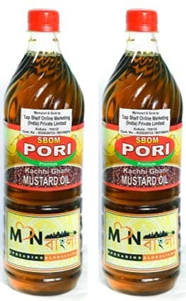 Kather Ghani Pure Mustard Oil / Shorsher Tel - 2L