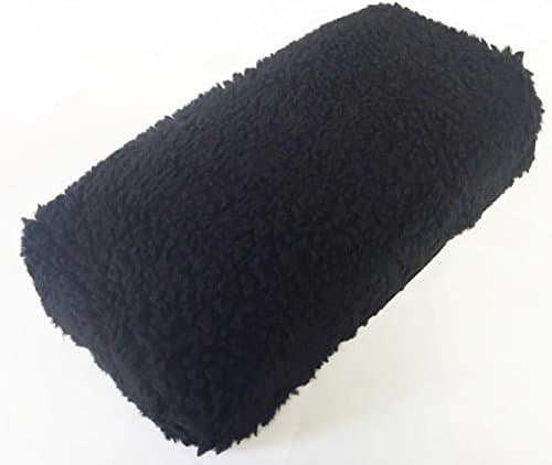 Allman Premium Black Fleece Knee Walker Cover - New 1" Dense Foam Insert