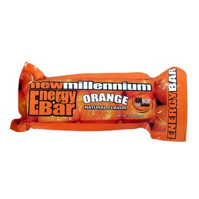 SOS Food Labs SOS-Orange-1 Millennium Bar 400-Calorie Orange