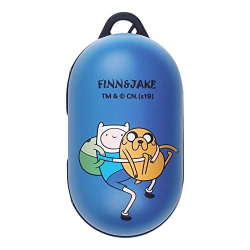 Adventure Time Compatible with Galaxy Buds Case Galaxy Buds Plus (Buds+) Case Protective Hard PC Shell Cover - Lovely Finn and Jake