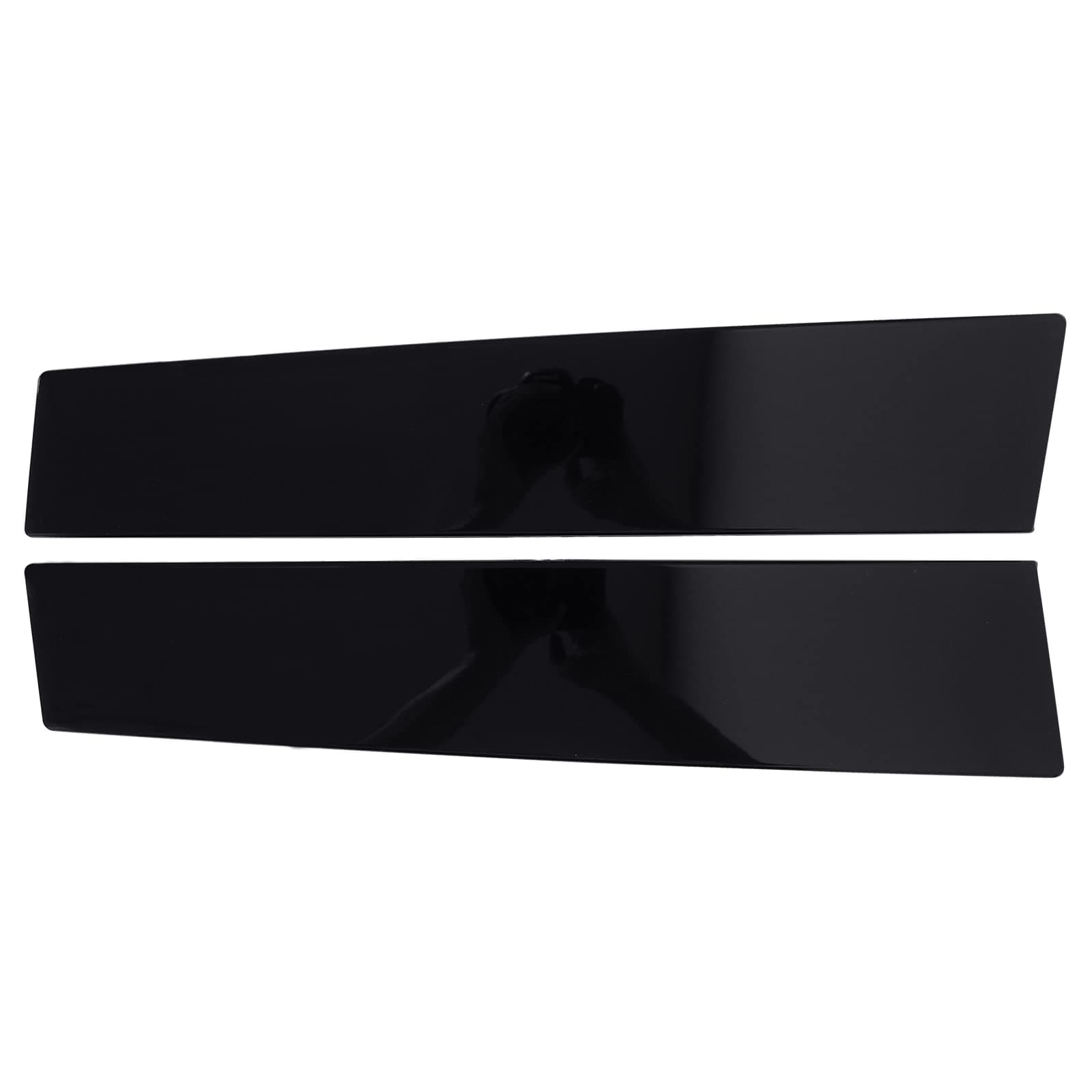 ApplianPar Gloss Black Driver and Passenger Side B Pillar Molding Trim Cover for Ford Explorer 2011-2019, Police Interceptor Utility 2013-2019