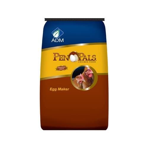 Adm Animal Nutrition 70010AAA26 Chicken Feed Pellets, Egg Maker, 25-Lbs.
