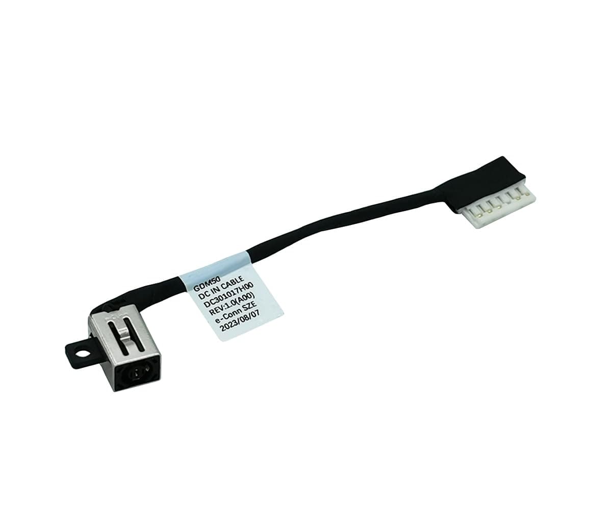 DC in Power Jack Charging Port Cable Replacement for DELL Inspiron 3510 3511 3515 3520 3521 3525 231X7, 0231X7 DC301017H00