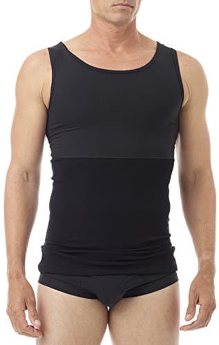 ManshapeMagiCotton Gynecomastia Chest Binding Tank - Firm Chest Compression - Relaxed Tummy