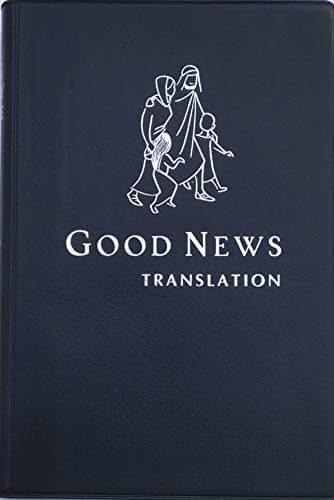 Good News Translation Bible with color image Leather Bound