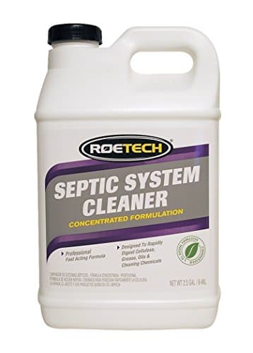 Roetech SSC-LC-2.5-1 Septic Tank Treatment Concentrate, 2.5 gallon