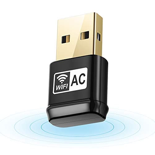 Autley USB WiFi Adapter, AC600Mbps Dual Band 2.4G / 5G 802.11ac USB Wireless Adapter for Windows 10/8.1/7/XP/Vista Mac OS X 10.4-10.12