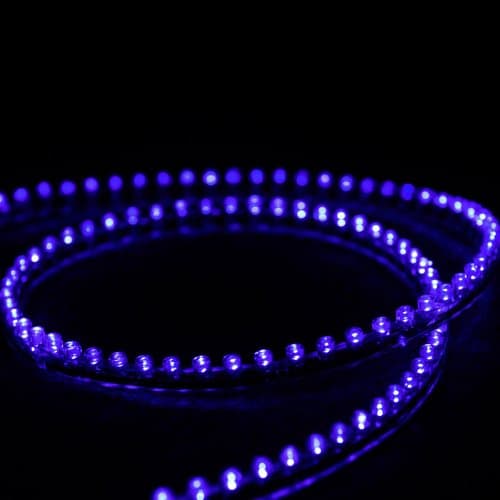 TOMTOP 96cm 96 LEDs Flexible Waterproof PVC Light Strip Blue 12V