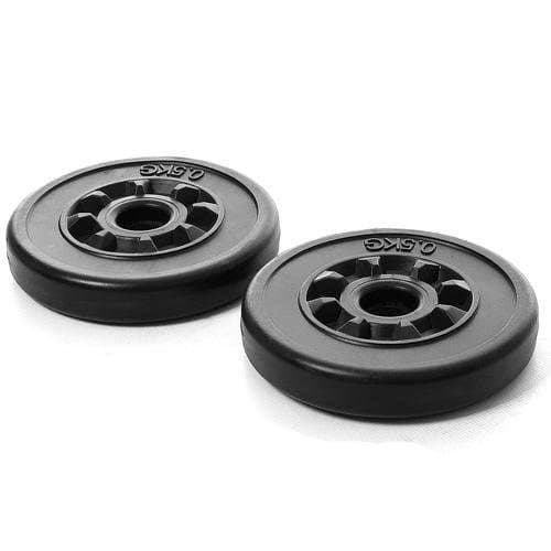Kinetic Sports VWS10 Weight plate set in different sizes 1 kg (2 x 0,5 kg)