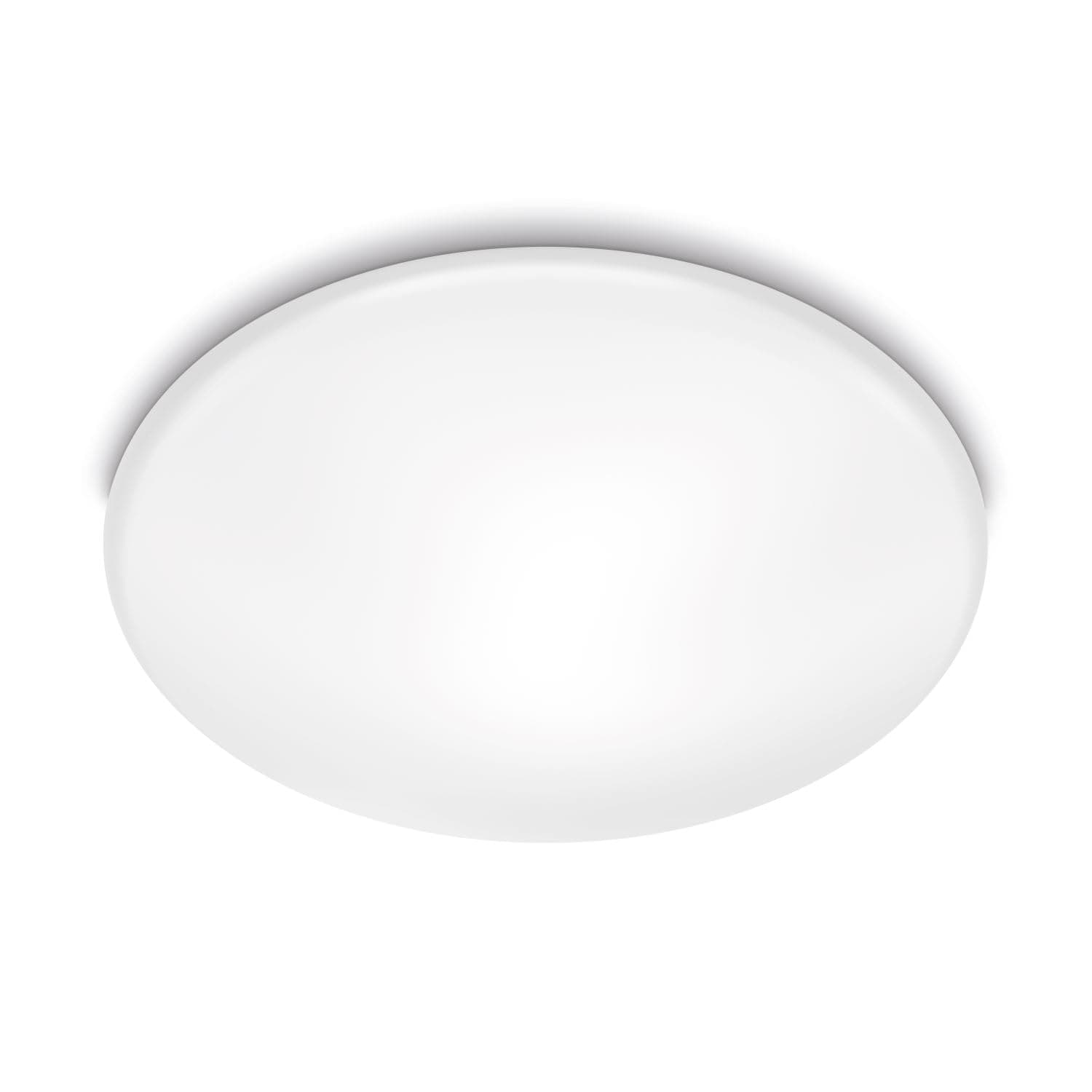 Philips LED Shan Ceiling Light with Motion Sensor 2700K 12W [Warm White - White] For Indoor Home Lighting, Livingroom and Bedroom.