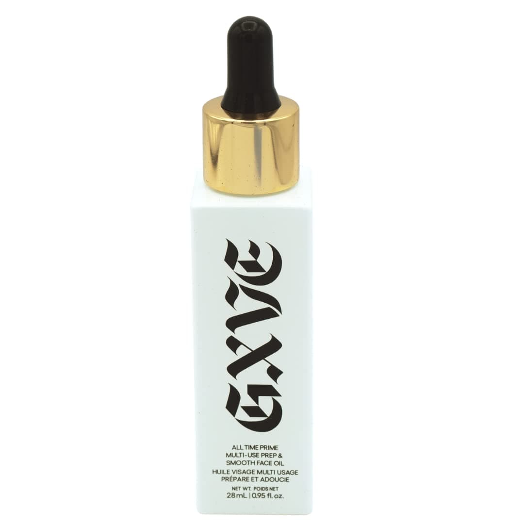 GXVEAll Time Prime Clean Hydrating Prep & Smooth Face Oil, Clear