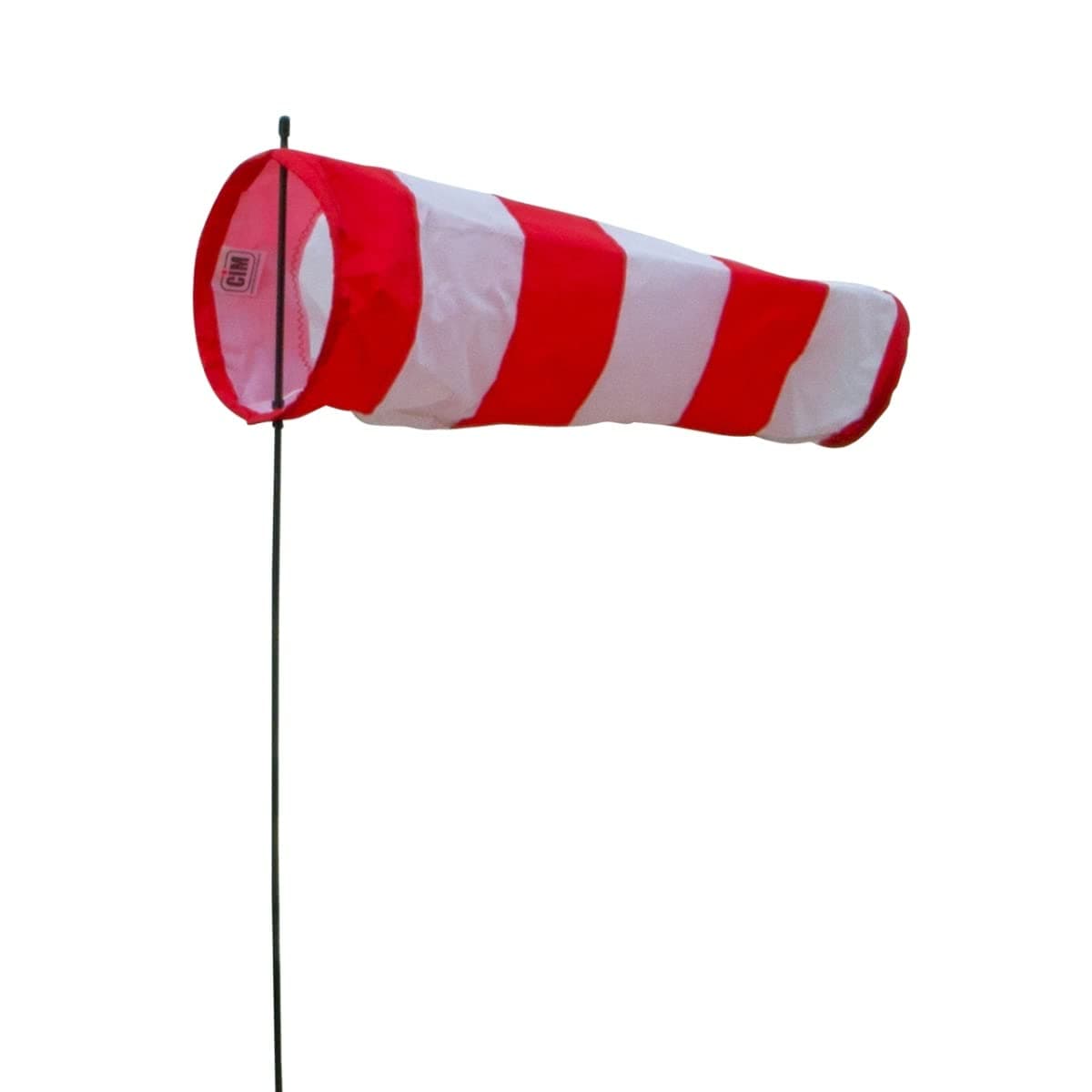 CIM Avia Wind Sock S Weatherproof Diameter 13 cm Length 36 cm Includes Fibreglass Rod