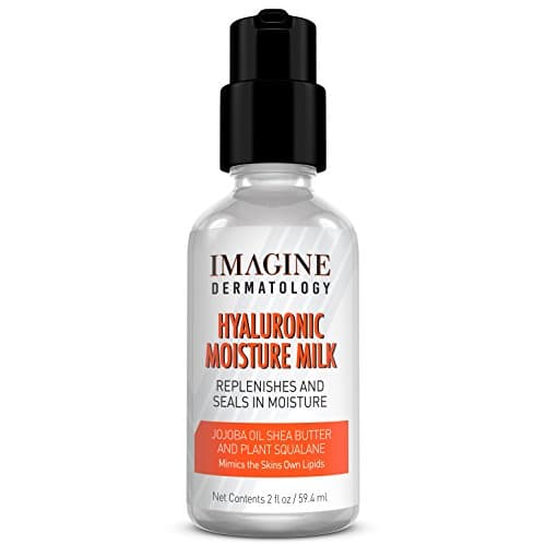 Hyaluronic Moisture Milk, Enriched with Hyaluronic Acid, Ultra-Hydrating Face Moisturizer, Refreshing and Lightweight, Ideal for All Skin Types, Oil-Free, 2 fl oz