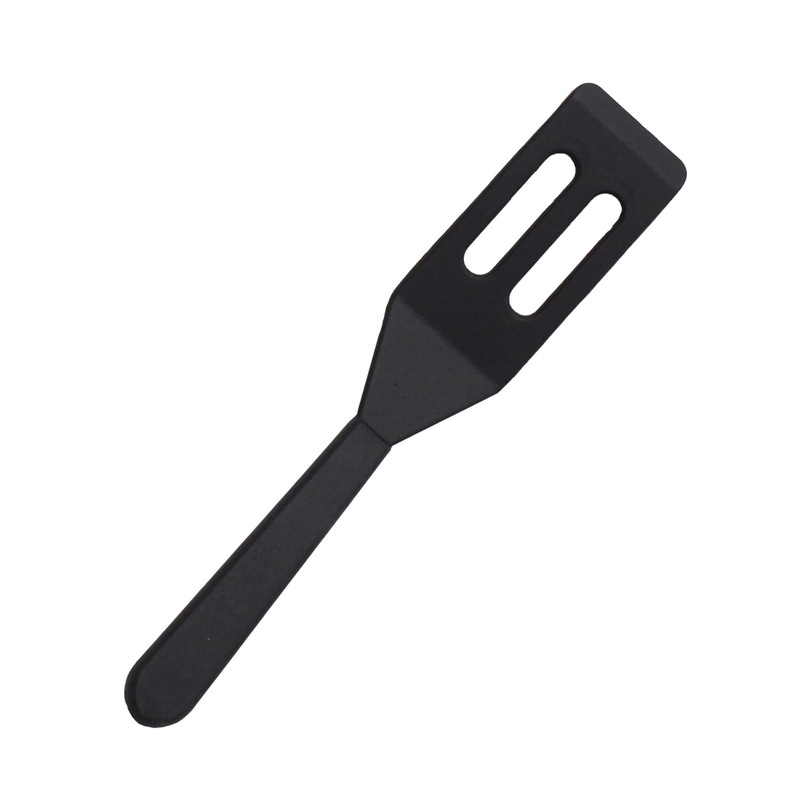 1pcs Mini Brownie Serving Spatula,Cookie Spatula SlottedSpatula,Flexible Nonstick Silicone Serve Turner Heat-Resistant,Use for Flip Egg in Small Frying Pan Cookie Batter Cookware Cooking Baking