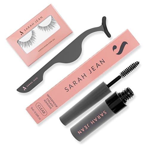 False Eyelashes Set With Glue With Mascara-Style Brush For Easy Application, Lash Tweezers & Natural Looking Eyelashes Style SJ001