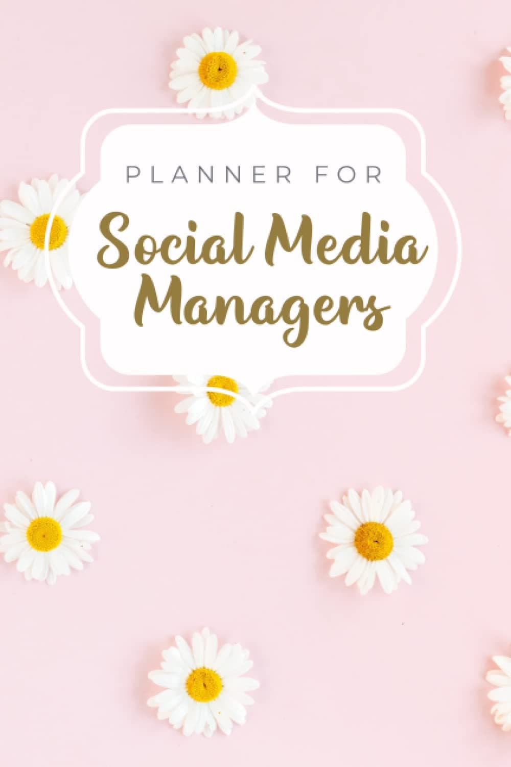 Planner for Social Media Managers: gift for social media manager; gifts for remote workers; planner for women; social media content planner ; gift for community manager; gift for freelancer