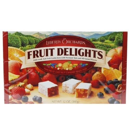 Fruit Delights 12 oz Box Fruit Delights, Assorted Fruits and Nuts 12 oz (Pack of 2)