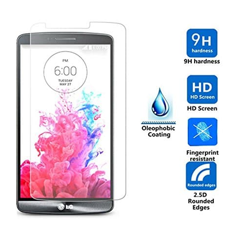 Mobilworx® New LG G4 CLEAR Ballistic Tempered Glass Unbreakable Shatter Proof Screen Protector Guard 9H Hardness(LG G4)