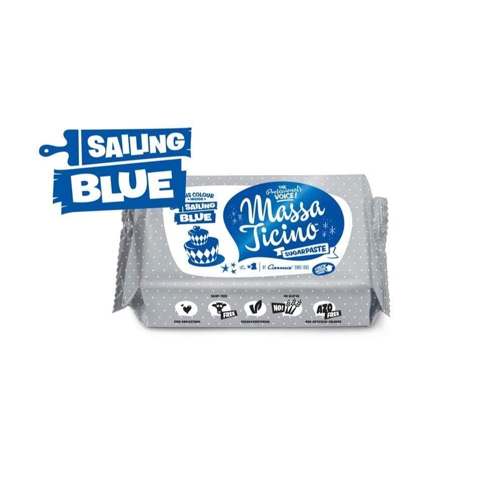 Massa Ticino Sailing Blue Sugarpaste 250g