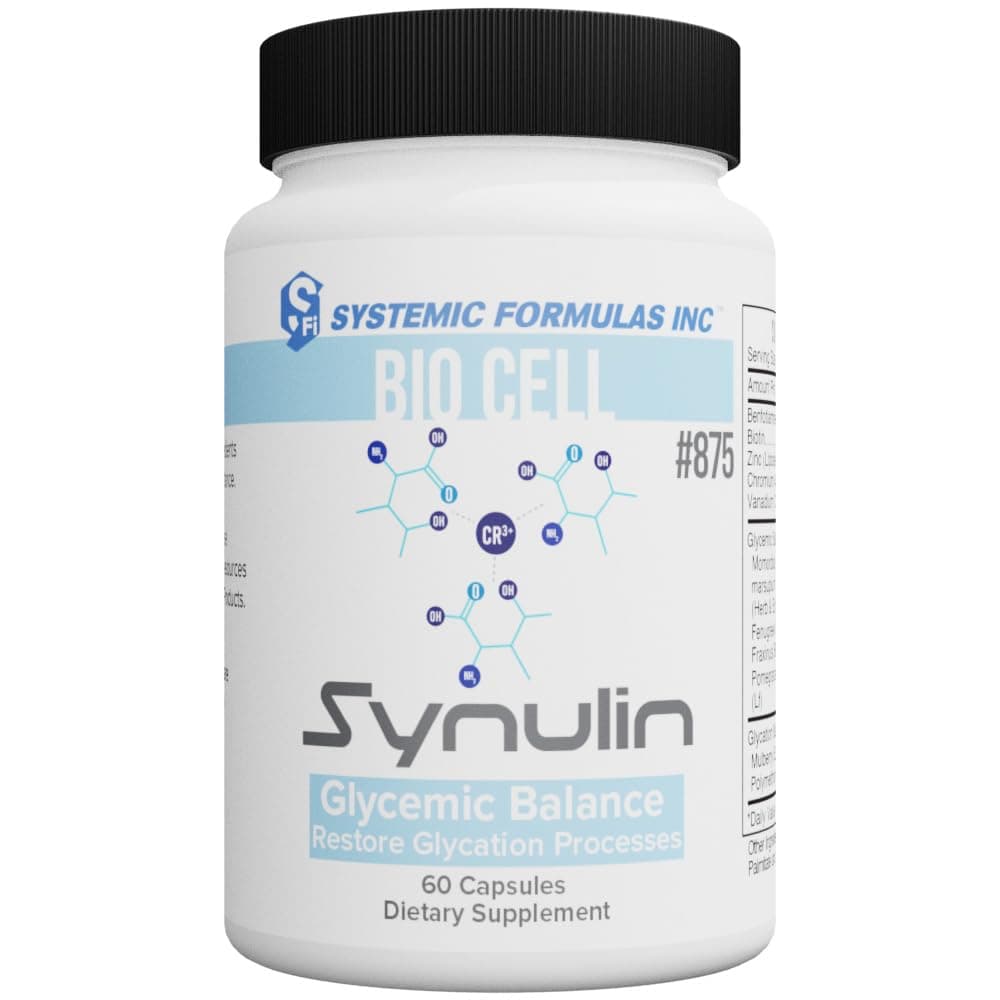 Systemic Formulas Synulin Bio Cell #875 Glycemic Balance