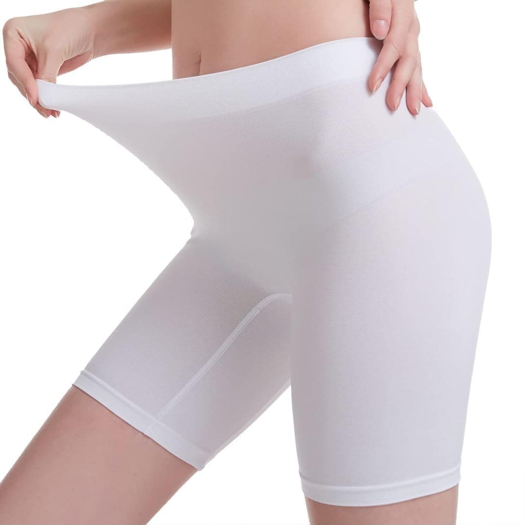 MELERIO Women's Slip Shorts, Comfortable Boyshorts Panties, Anti-chafing Spandex Shorts for Under Dress