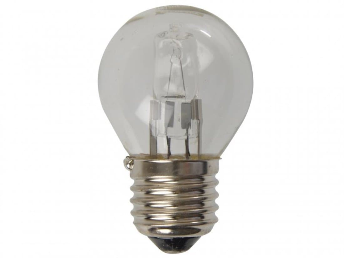 Eveready Lighting G45 Golf ECO Halogen Bulb 28 Watt (40 Watt) ES/E27 Edison Screw Card of 2 EVES4883